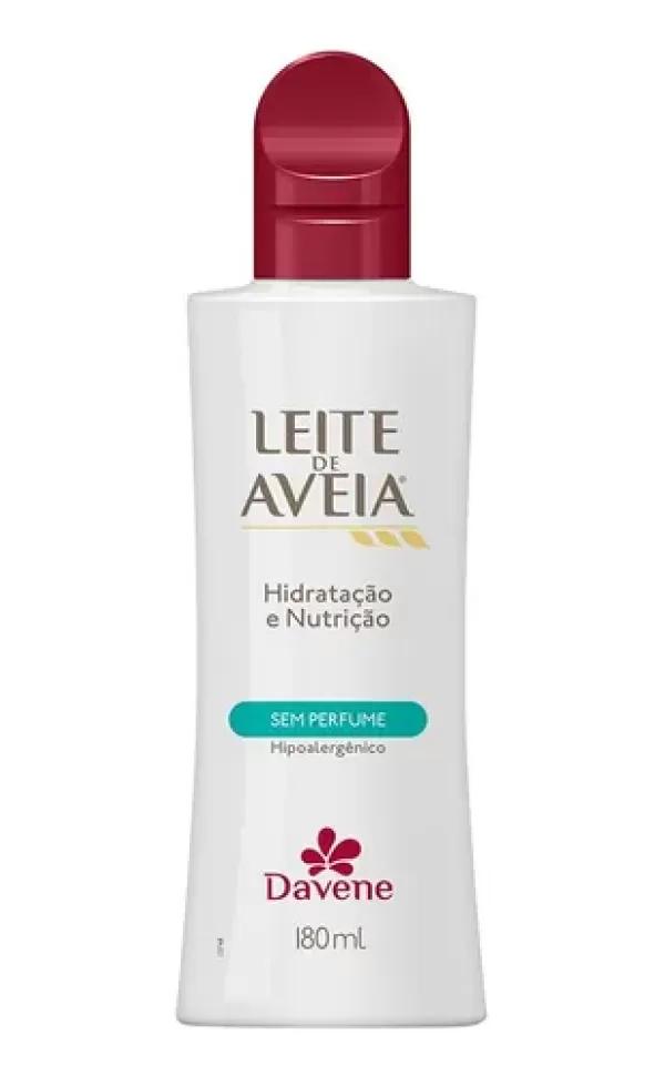 Hidratante Corporal Leite de Aveia Hipoalergênico 180ml  - Davene