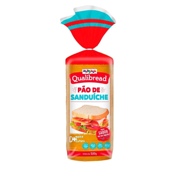 Encontraproduto.com.br - Pão De Sanduíche Qualibread 500 g