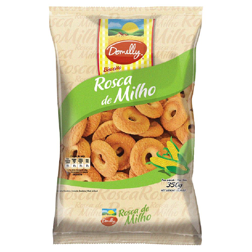 Encontraproduto.com.br - Biscoito Domelly Rosquinha Milho 330g