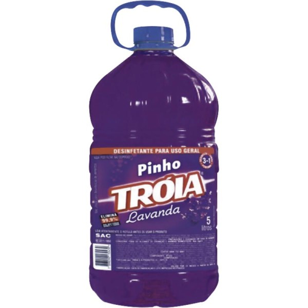 Desinfetante Tróia Lavanda Bombona com 5L