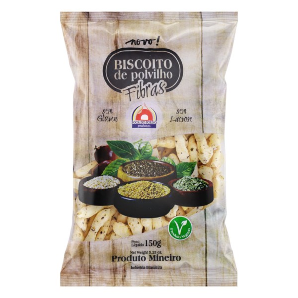 Encontraproduto.com.br - Biscoito de Polvilho Zero Lactose Boca do Forno Fibras Pacote 150g