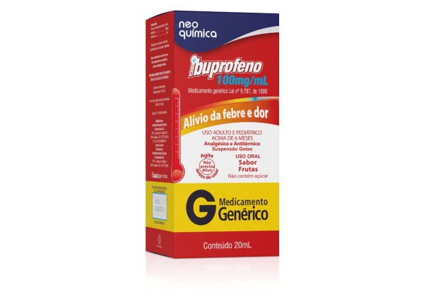 Encontraproduto.com.br - Ibuprofeno Mg Gotas 100Mg 20 Ml (/Ml)