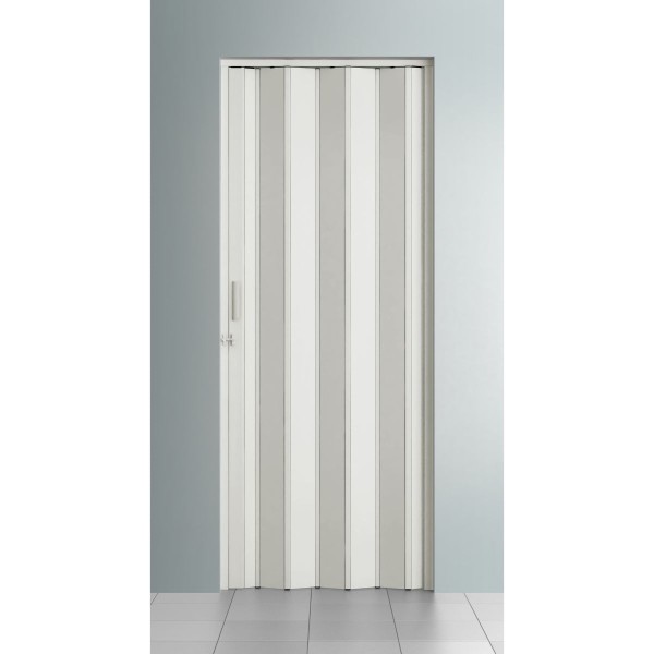 Porta Sanfonada Lisa 084x210 Branco Bcf
