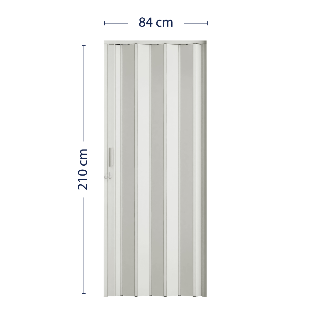 Porta Sanfonada Pvc Pronta 210x84cm Bcf