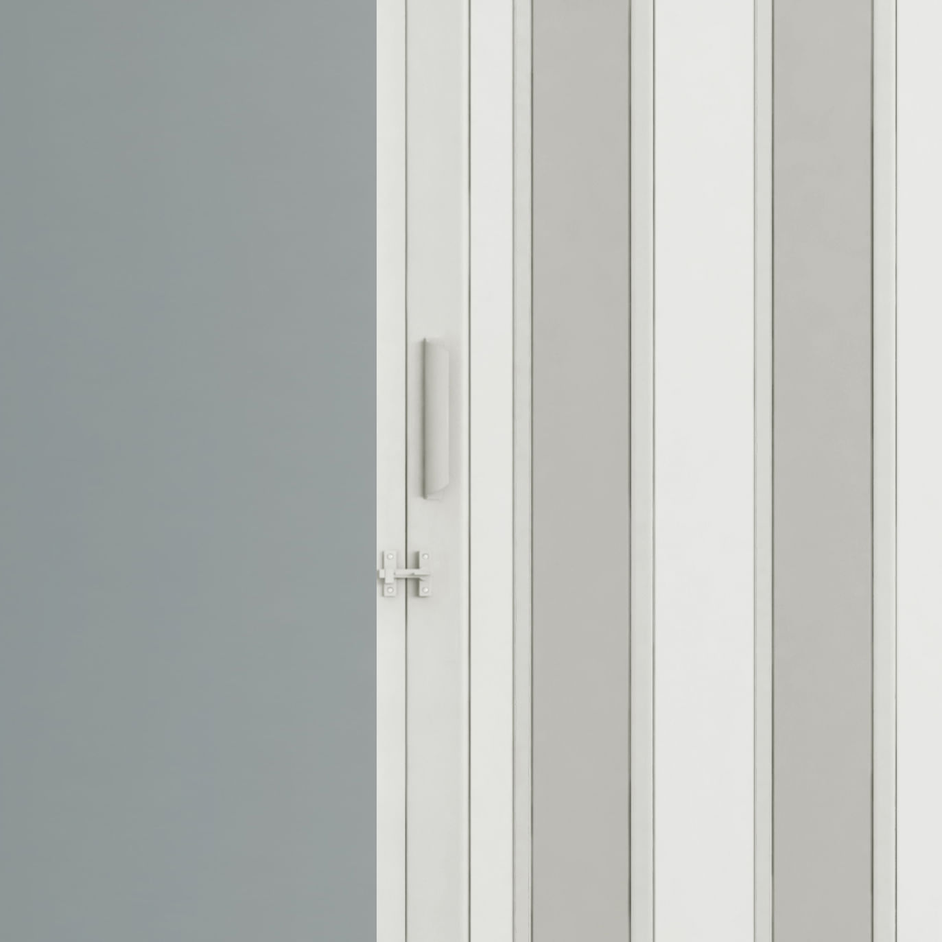 Encontraproduto.com.br - Porta Sanfonada Pvc Pronta 210x84cm Bcf