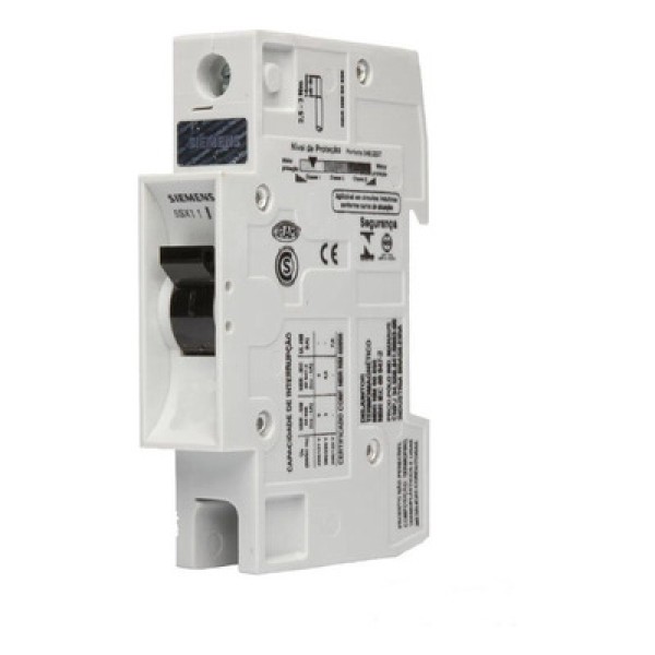 Disjuntor B Monopolar 5SX1 - Siemens