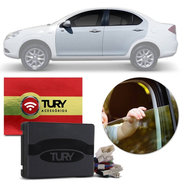 Encontraproduto.com.br - Módulo Vidro Elétrico Jac J3 e Turin 10 a 12 4 Portas Antiesmagamento Tury PRO 4.0 O Plug and Play