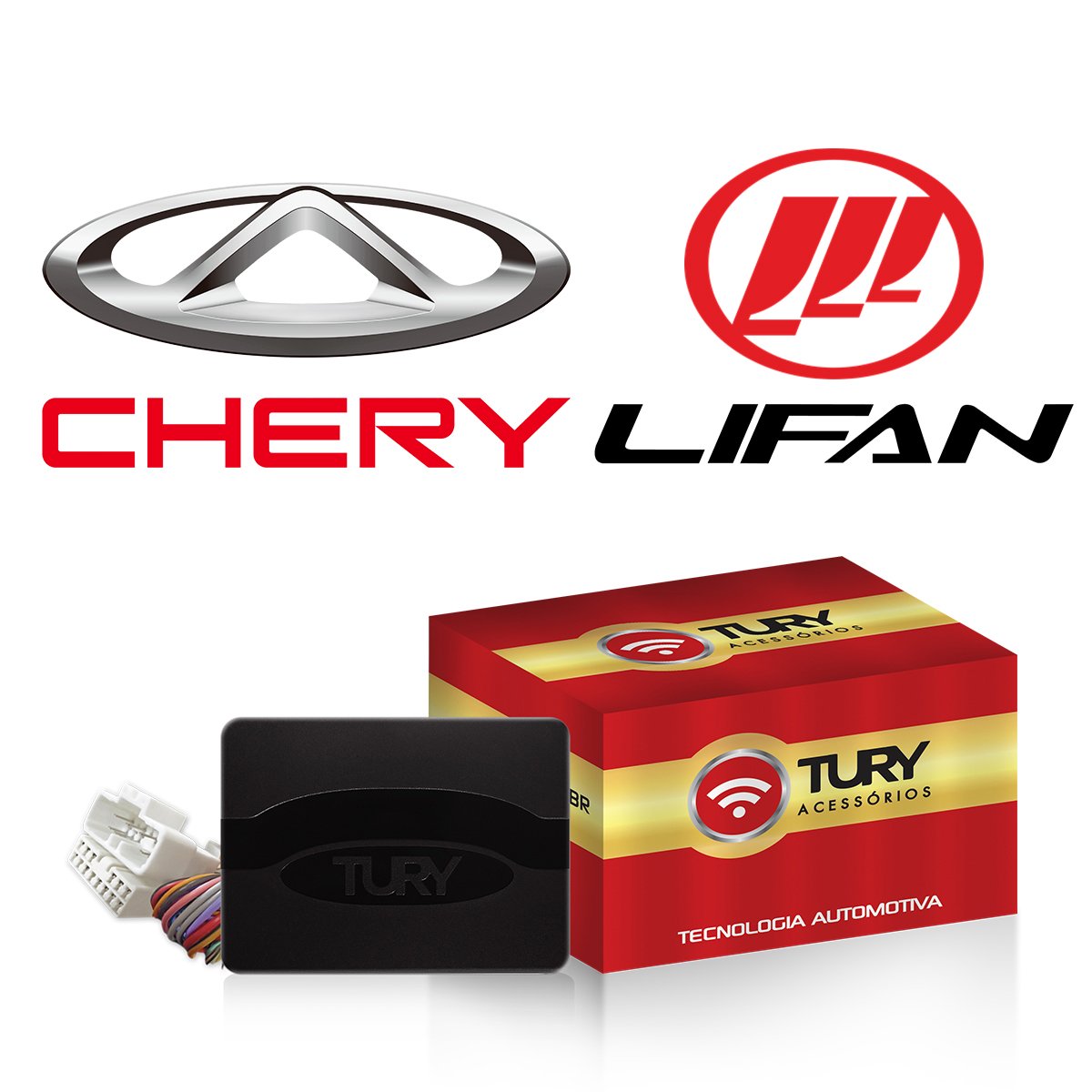 Módulo Vidro Elétrico PRO 4.19 Chery / Lifan Tury