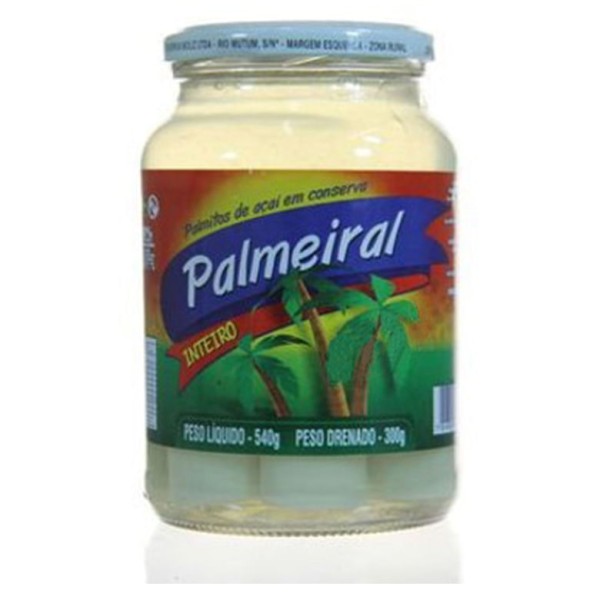 Palmito Palmeiral Açaí Inteiro 300g