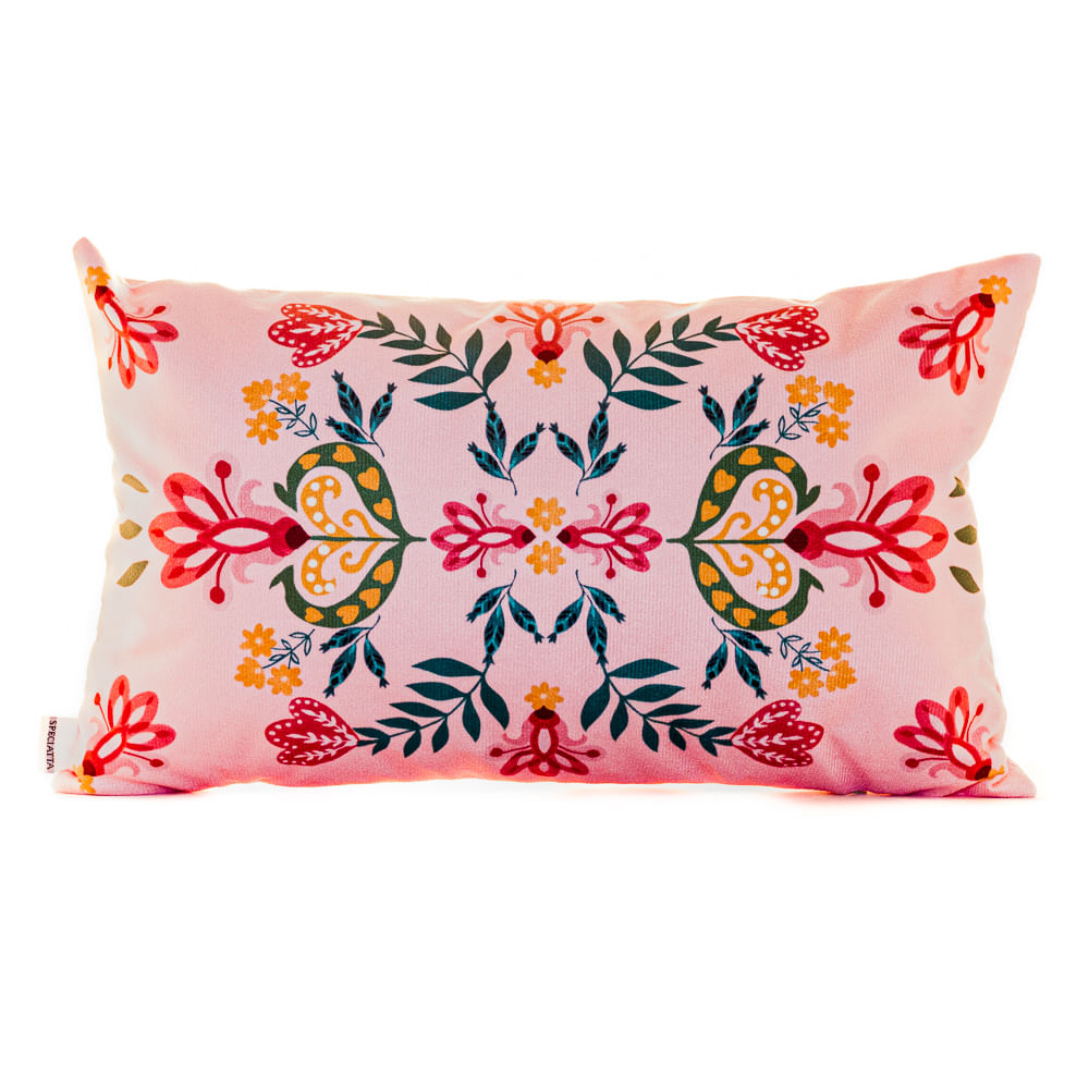 Almofada Speciata Velveteen 30 Cm X 50 Cm Coruja Cor