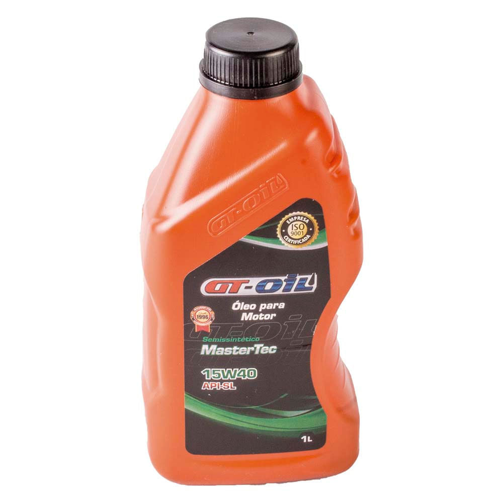 OLEO MOTOR 15W40 SEMI SINTETICO  API-SL   GT OIL  1 LITRO  - TX2027