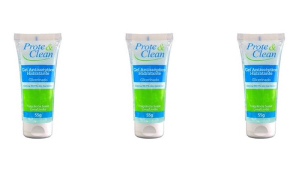 Gel Antisséptico Prote & Clean 55G VENCIMENTO 30/09/2024