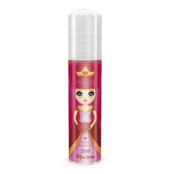 Encontraproduto.com.br - Magia de Princesa Gloss Infantil Amorosa com 5 ml