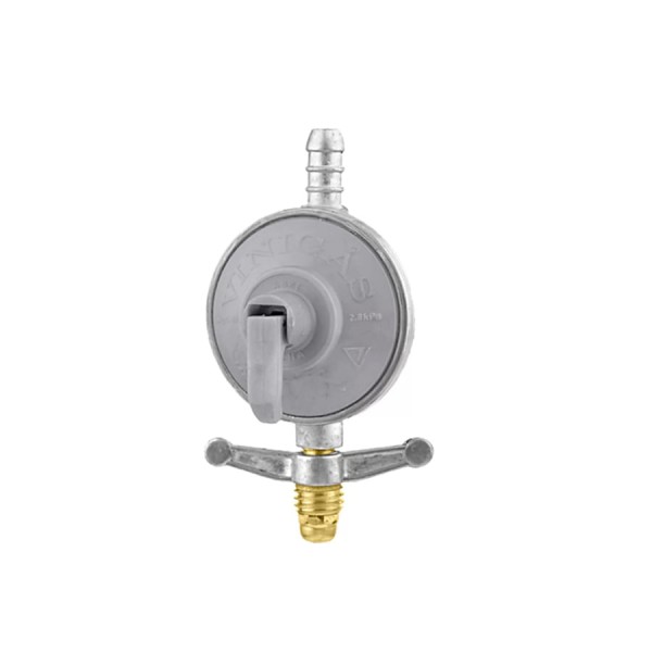 Encontraproduto.com.br - Regulador de Gás com Mangueira 80cm e Abraçadeira Excel Vinigas