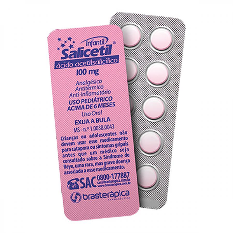 Encontraproduto.com.br - Salicetil 100mg Comprimido - Caixa com 200 comprimidos