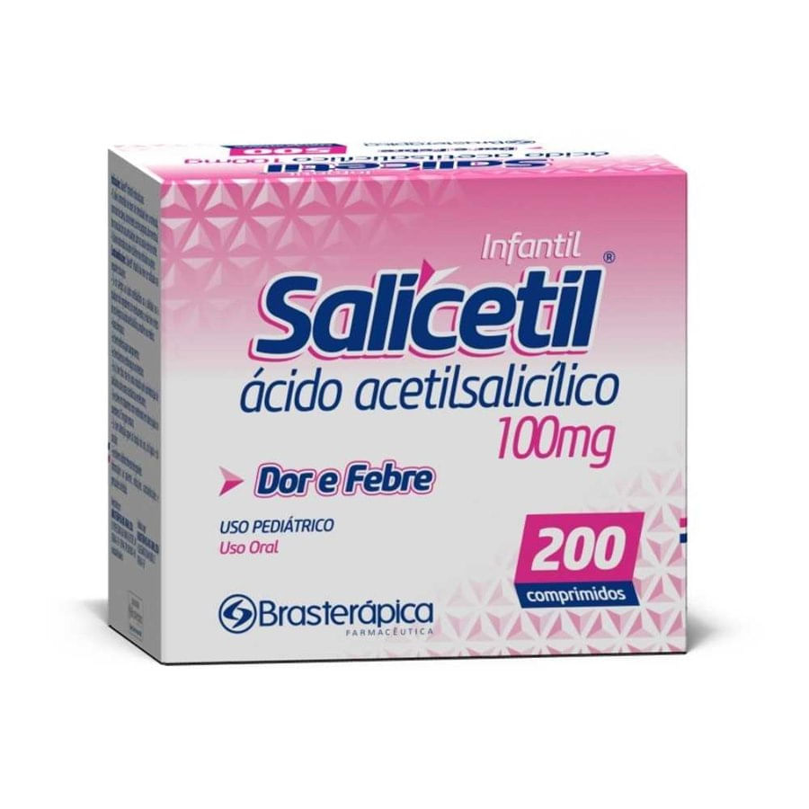 Encontraproduto.com.br - Salicetil 100mg Comprimido - Caixa com 200 comprimidos