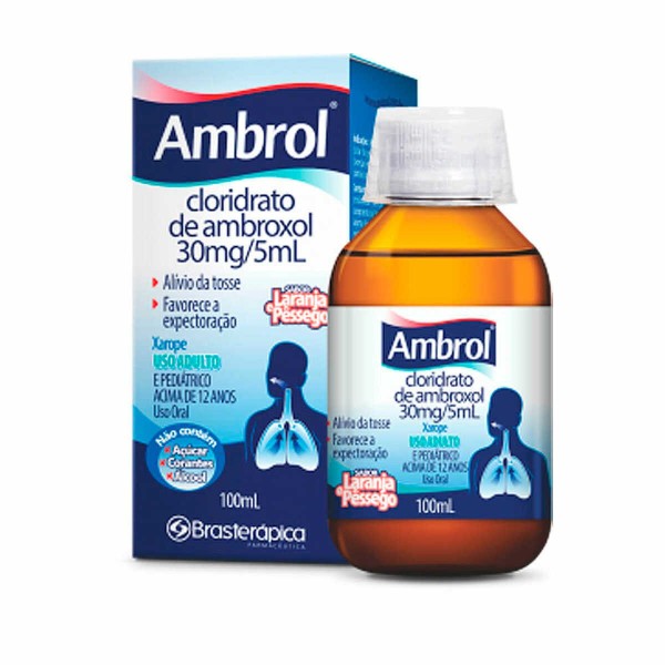 Encontraproduto.com.br - Ambrol 6MG/ML Xarope - Frasco com 100 mL