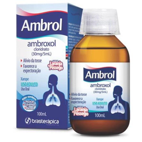 Encontraproduto.com.br - Ambrol 6MG/ML Xarope - Frasco com 100 mL