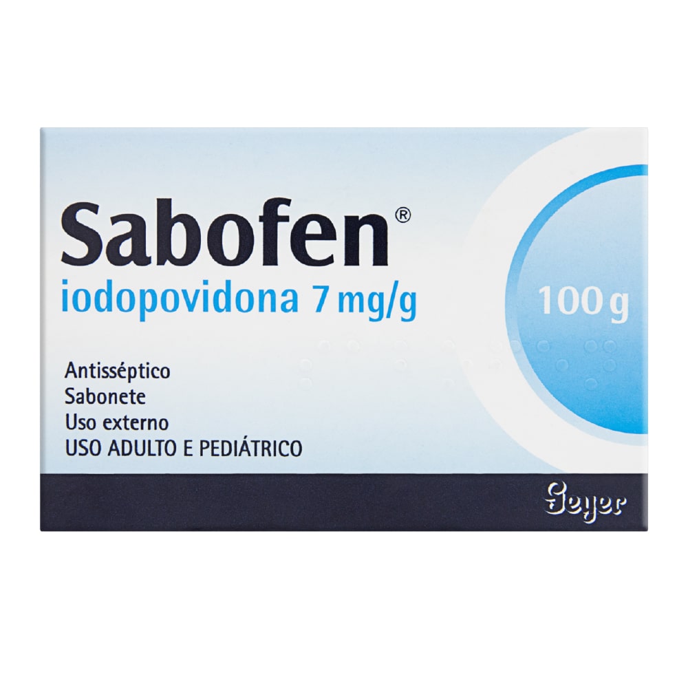 Encontraproduto.com.br - Sabofen 7MG/G Sabonete - Caixa com 100 g