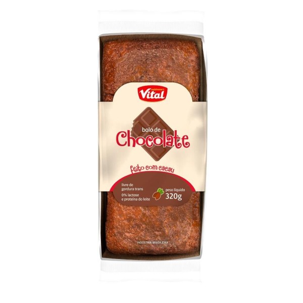 Encontraproduto.com.br - Bolo VITAL Chocolate 320gr