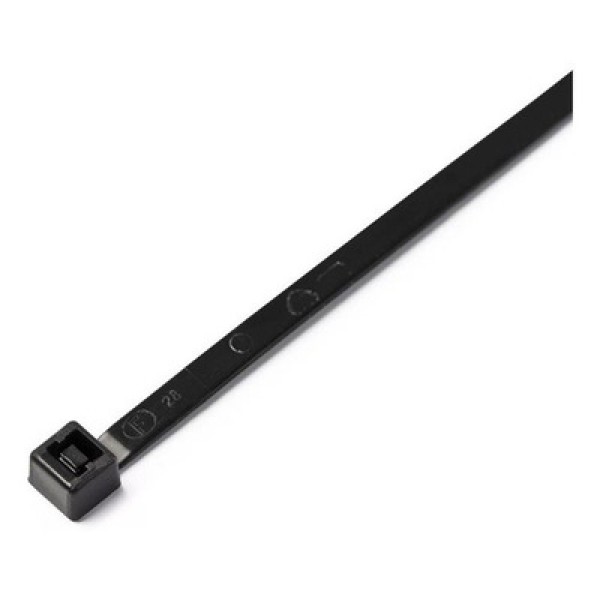 Encontraproduto.com.br - Abraçadeiras com 100 Unidades De Nylon Preta 200x4,8mm Foxlux