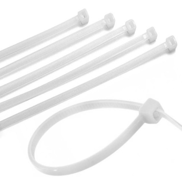 Encontraproduto.com.br - Abraçadeiras com 100 Unidades De Nylon Preta 200x4,8mm Foxlux