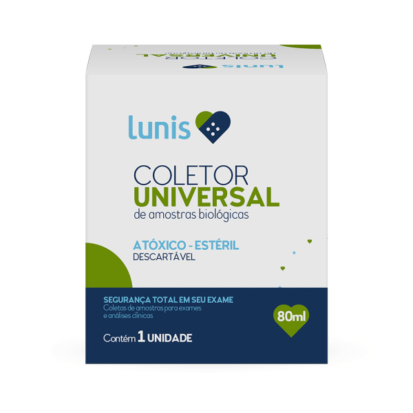 Coletor Lunis Bem Cuidar 80ml Esteril