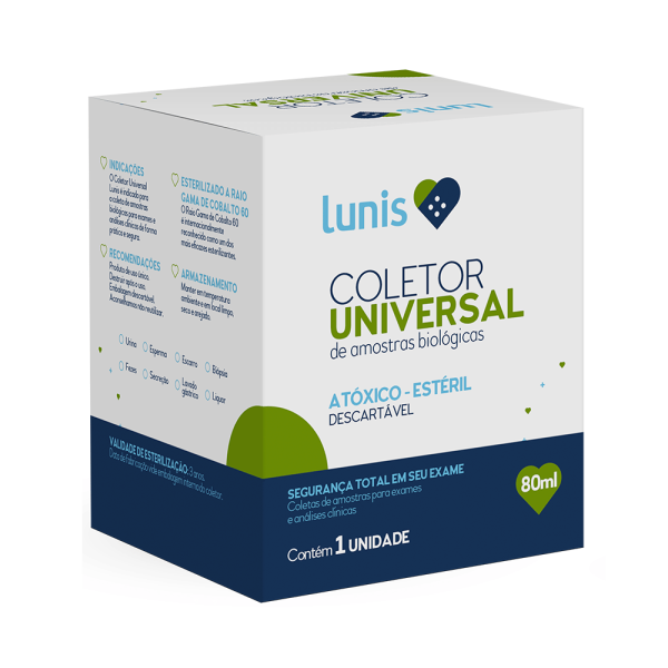 Encontraproduto.com.br - Coletor Lunis Bem Cuidar 80ml Esteril