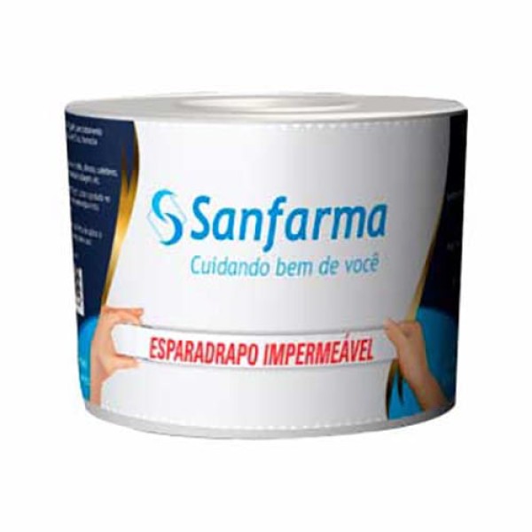 Encontraproduto.com.br - Esparadrapo Impermeável Sanfarma 12mmx4,5m