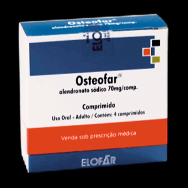 Encontraproduto.com.br - Osteofar 70MG Comprimido - Envelope com 4 Comprimidos