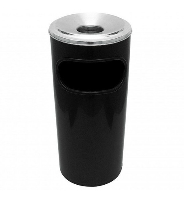 Encontraproduto.com.br - Lixeira Cinzeiro Preto Jsn C6p Jsn