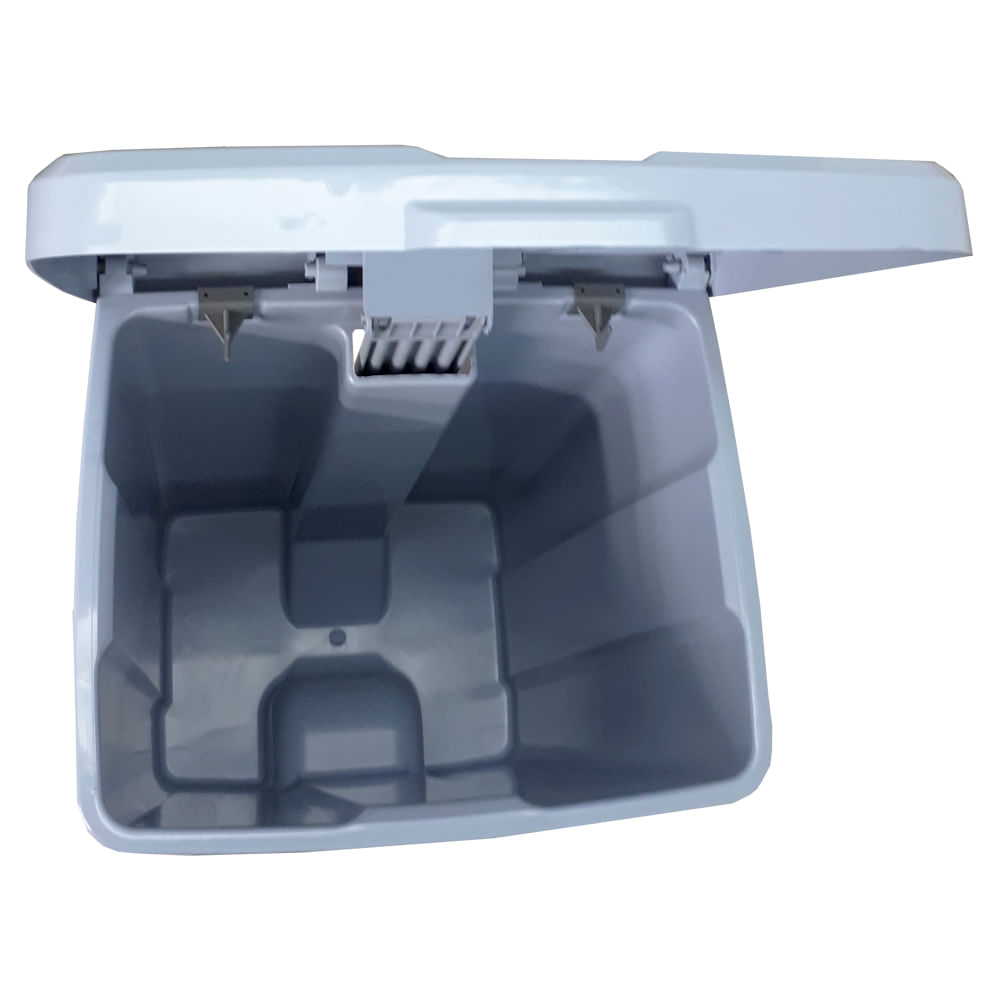Encontraproduto.com.br - Cesto Lixeira Quadrada 60l Com Pedal Jsn Várias Cores