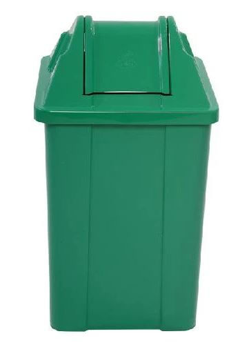 Encontraproduto.com.br - Lixeira Jsn Newtur 60L Quadrada Com Tampa Vai-Vem Vde