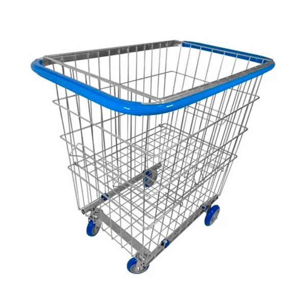 Encontraproduto.com.br - Carrinho Para Condomínio JSN G2 Repartição Lateral 215L 4UN