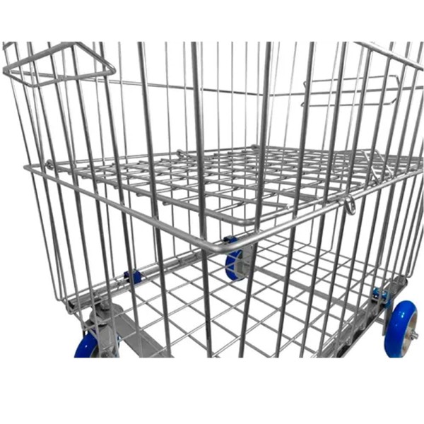 Encontraproduto.com.br - Carrinho Para Condomínio JSN G2 Repartição Lateral 215L 4UN