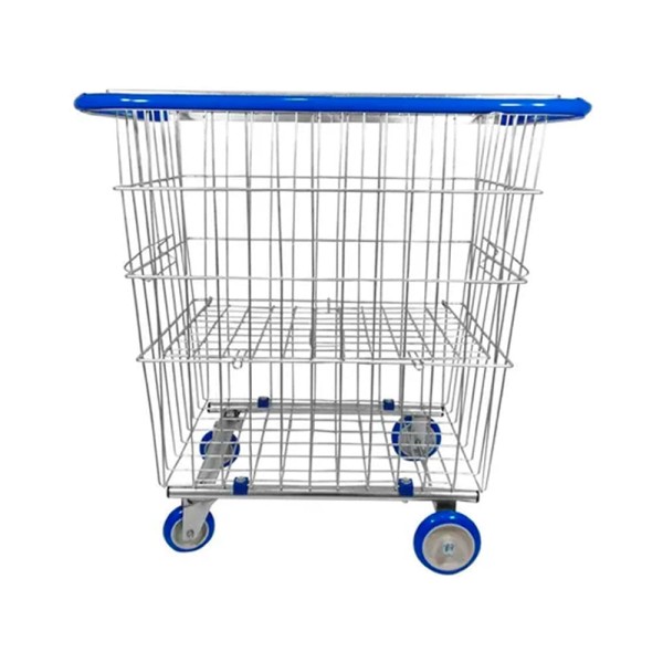 Encontraproduto.com.br - Carrinho Para Condomínio JSN G2 Repartição Lateral 215L 4UN