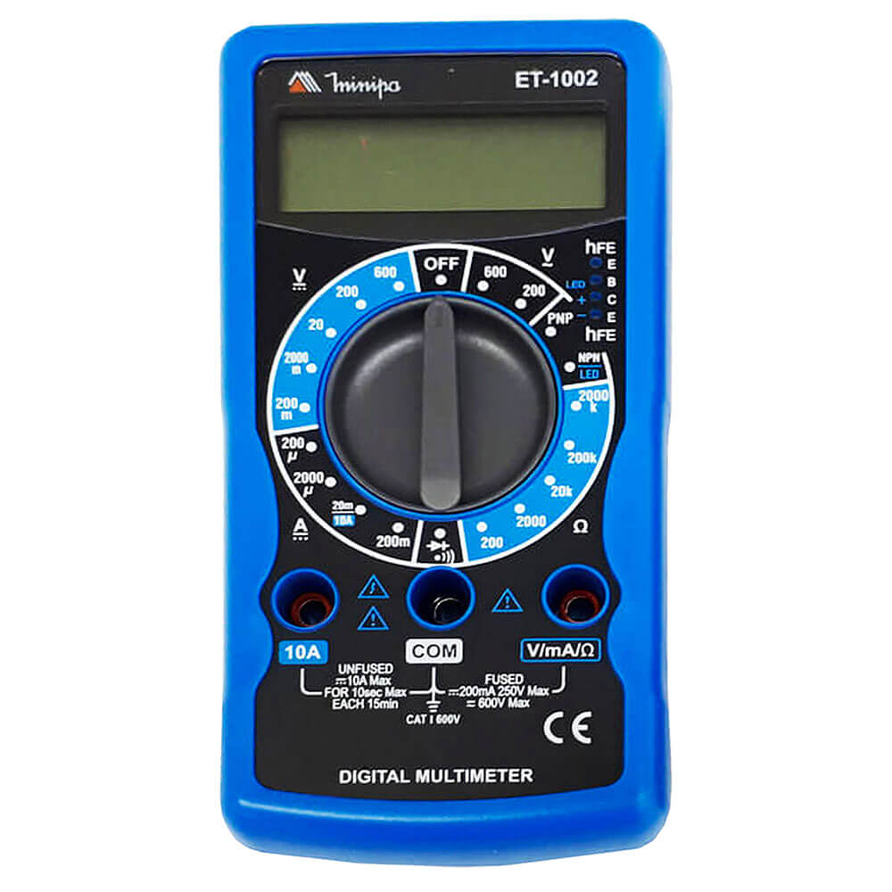 Encontraproduto.com.br - Multimetro Digital Cat-I Et-1002 Minipa