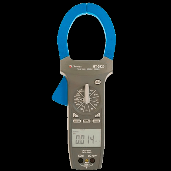 Encontraproduto.com.br - Alicate Amperímetro Digital True RMS Tensão 750V/AC 1000V/DC Corrente Minipa ET-3920