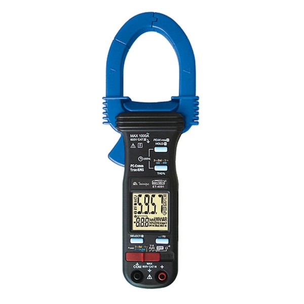 Encontraproduto.com.br - Alicate Wattímetro Interface USB Minipa ET-4091
