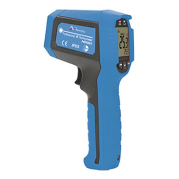 Encontraproduto.com.br - Termômetro infravermelho resolução 0,1°C / 0,1°F precisão 1,8°C ou 1,8% conformidade EN60825 Laser Classe II Minipa HDI501