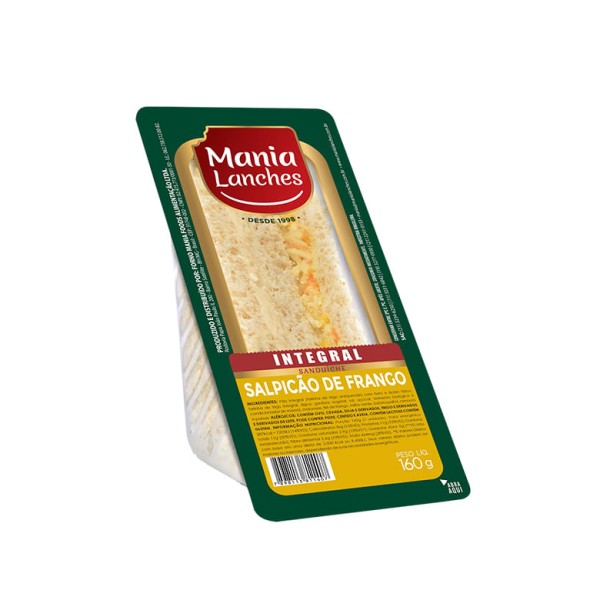 Sanduiche Natural Mania Lanche Salpicão 160 g