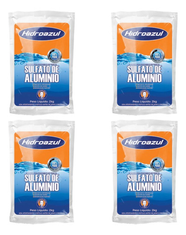 Encontraproduto.com.br - Sulfato de Aluminio 2kg - Hidroazul - 015260001 - Unitário