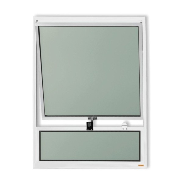 Maxim-ar Com Bandeira Plus Vidro Boreal 80cm X 80cm Brimak Branco
