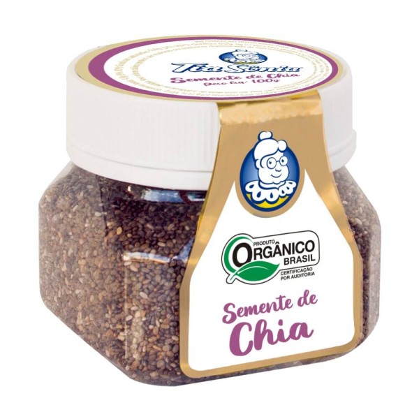 Encontraproduto.com.br - Semente de Chia Tia Sônia Orgânica 100g