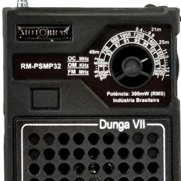 Encontraproduto.com.br - Radio Portil RM-PSMP32 Preto Motobras