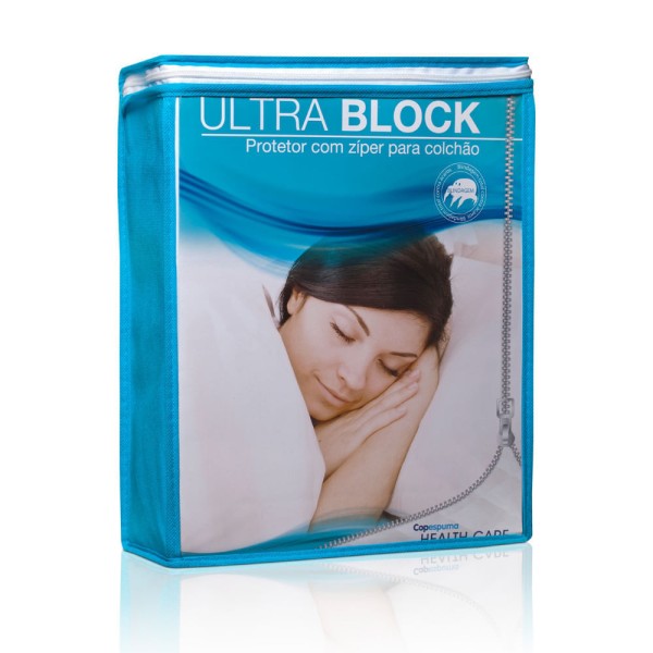 Encontraproduto.com.br - Protetor Colchão Ultrablock 160 X 200 X 35 Cm