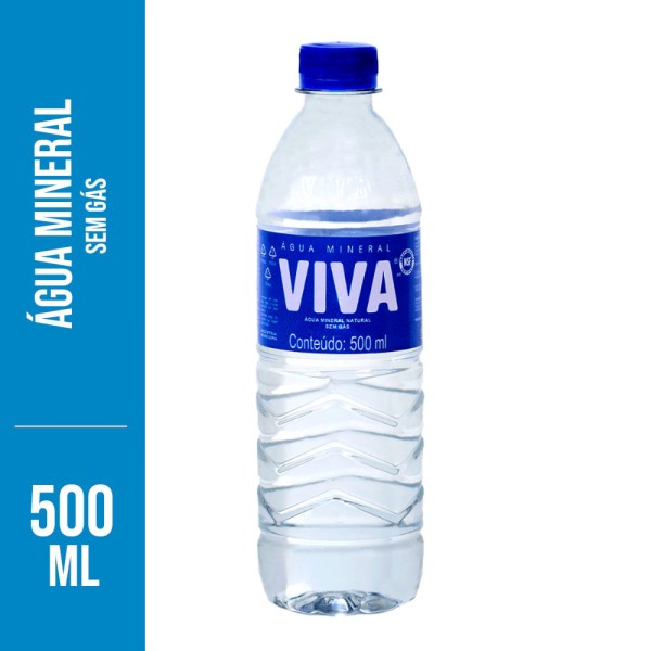 Encontraproduto.com.br - Água Mineral Viva Sem Gás Pet com 500ml