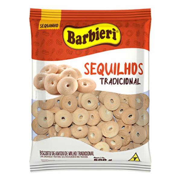 Sequilhos Tradicional Barbieri Pacote 500g