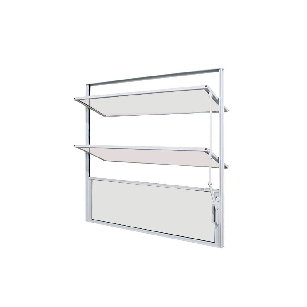 Vitro Basculante Branco Fortline 60x60cm - 2533 - Atlantica