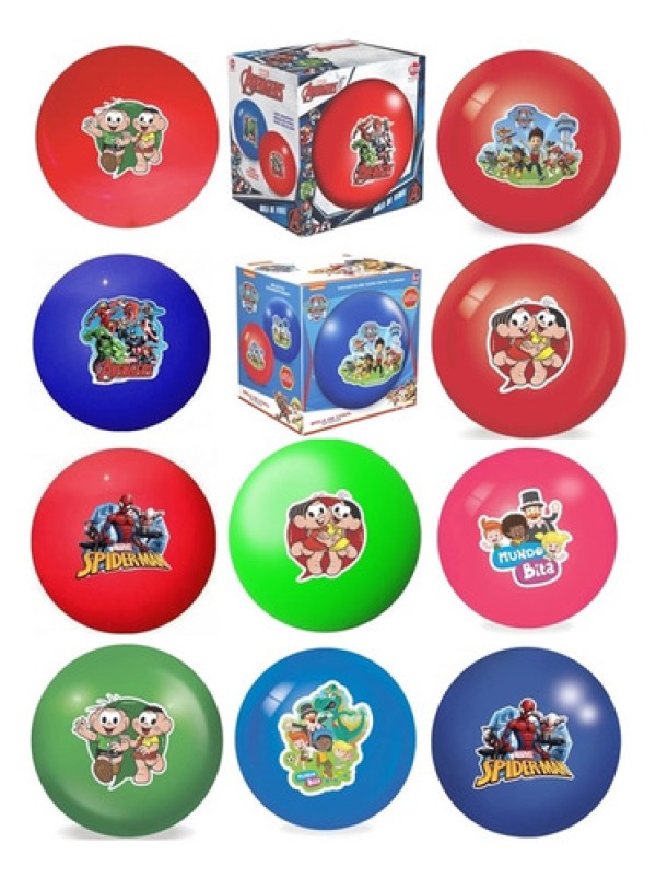 Encontraproduto.com.br - Bola Líder Brinquedos Spider-Man - Cores Sortidas